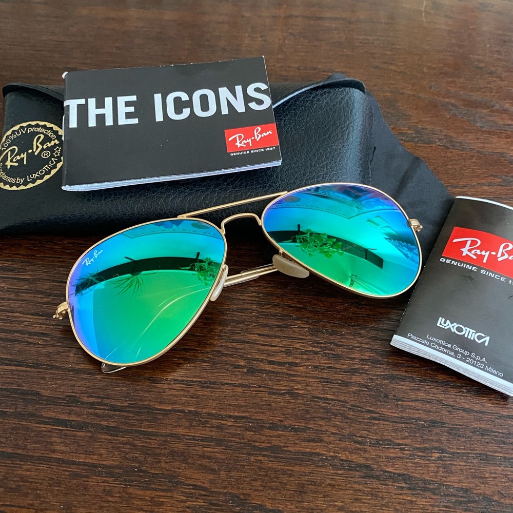 Ray-Ban RB3025 Aviator Flash Lenses